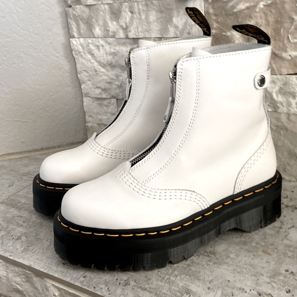 White Platform Doc Martens!